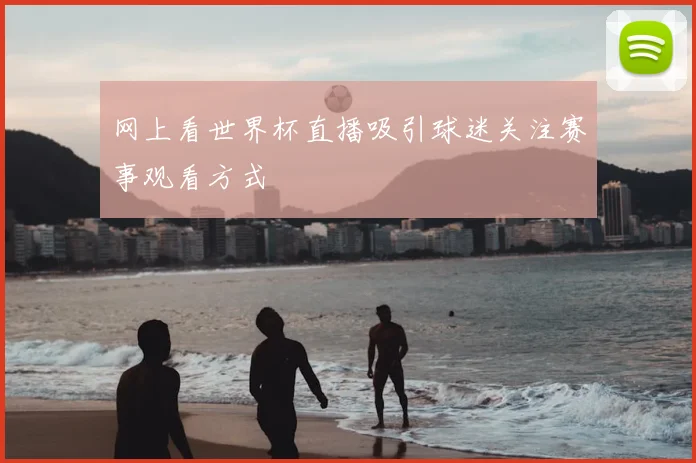 网上看世界杯直播吸引球迷关注赛事观看方式